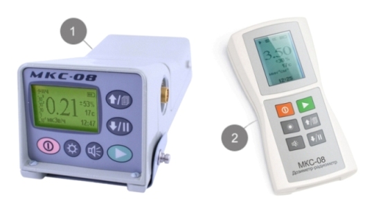 Dosimeter-radiometer MKS-08. UIK-05, -05-01, -06